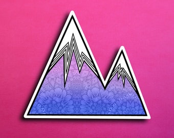 Mountain Sticker (WATERPROOF)