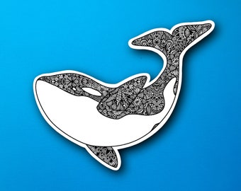 Orca Sticker (WATERPROOF)