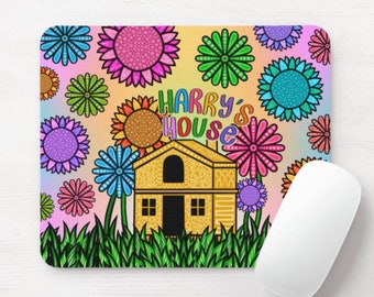 Rainbow Harry's House Mouse Pad