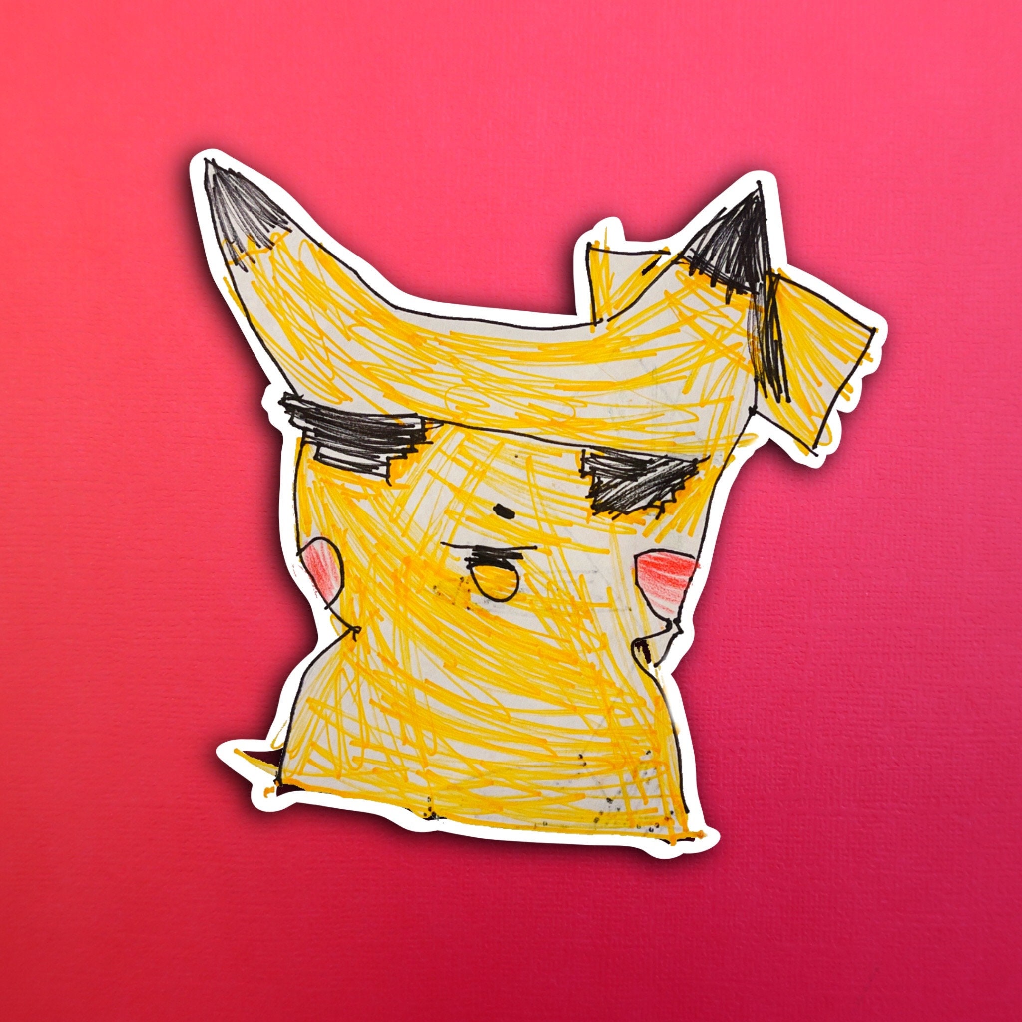 Eli's Cool Pikachu Sticker (WATERPROOF)