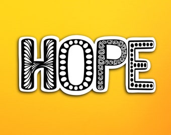 Hope Sticker (WATERPROOF)