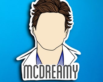 McDreamy Sticker (WATERPROOF)