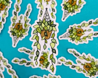 Mini Long Vine Sticker (WATERPROOF)