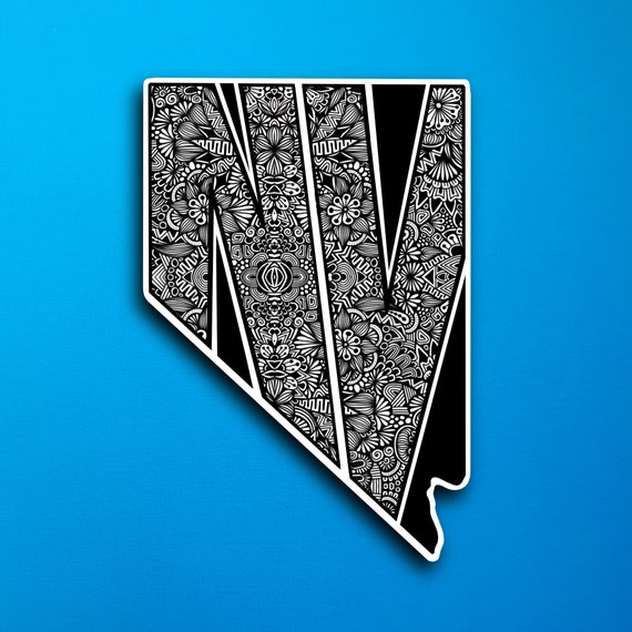 State Nevada Sticker (WATERPROOF)