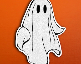 Ghost Sticker (WATERPROOF)