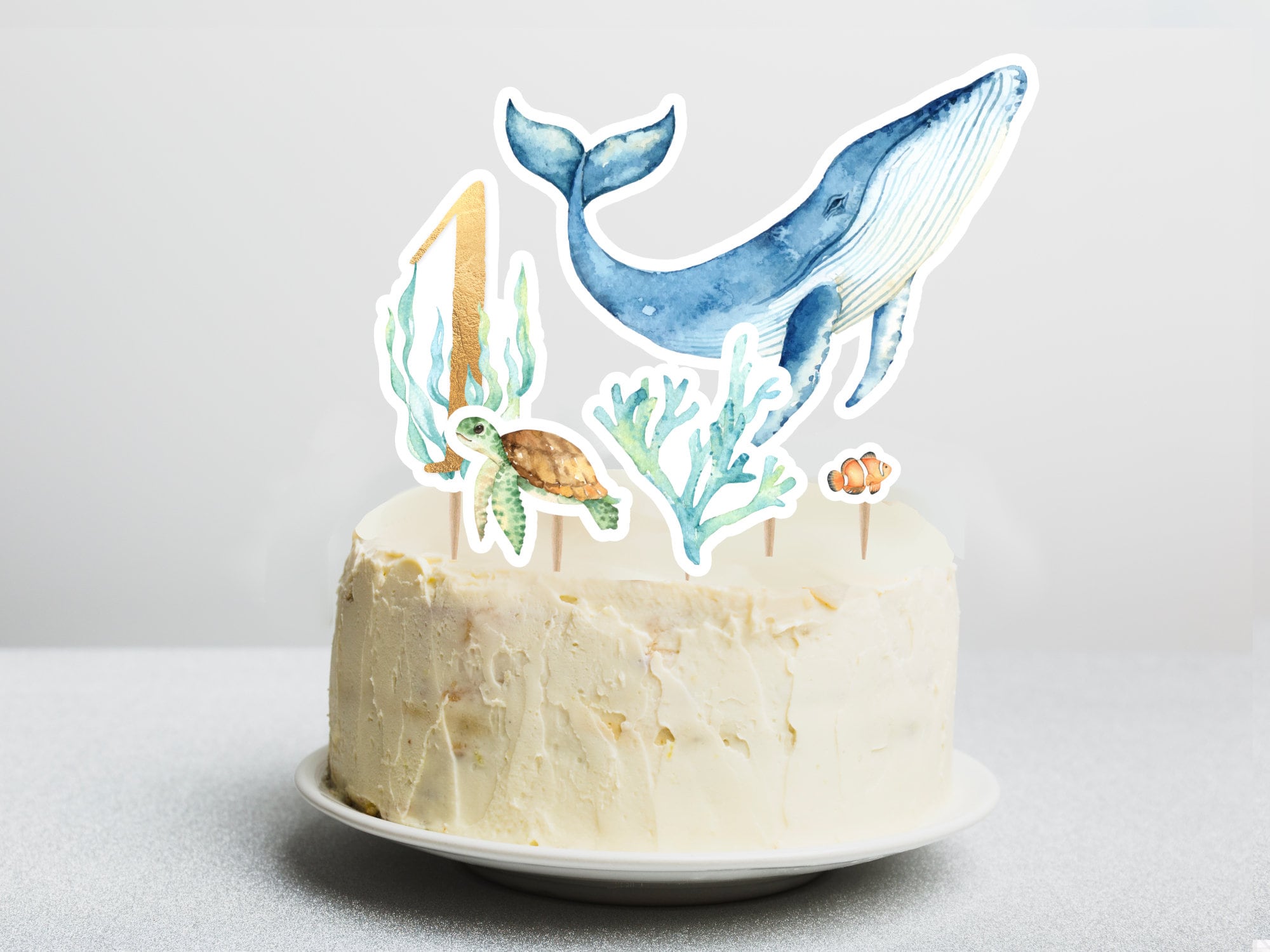 Whale cake tin sale