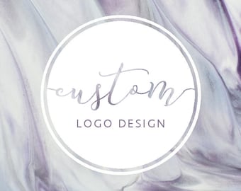 Custom Logo Design, Custom Made Watermark Small Business Branding Photographer Sewer Makeup Artist Interior Designer Event Planner Handmade