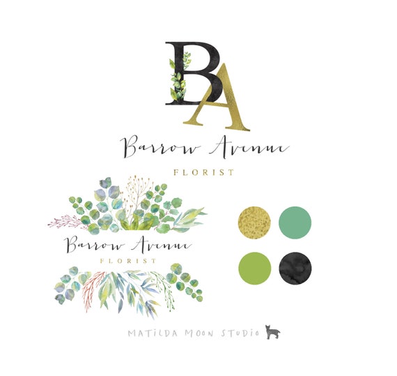 Premade Logo Design Small Business Branding Photography Etsy