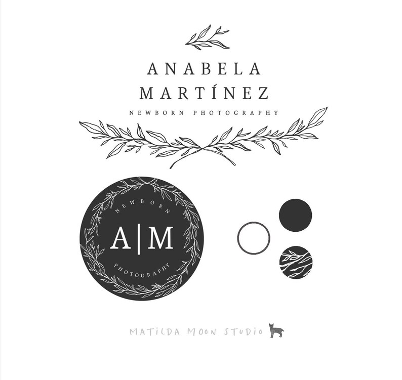 Premade Logo Design Small Business Branding Photography Etsy