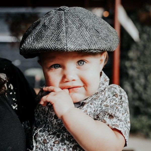 Baby Newsboy Cap Etsy