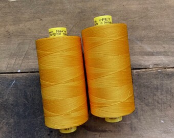 Recycled Polyester Thread Gutermann Mara 100 rPet Marigold