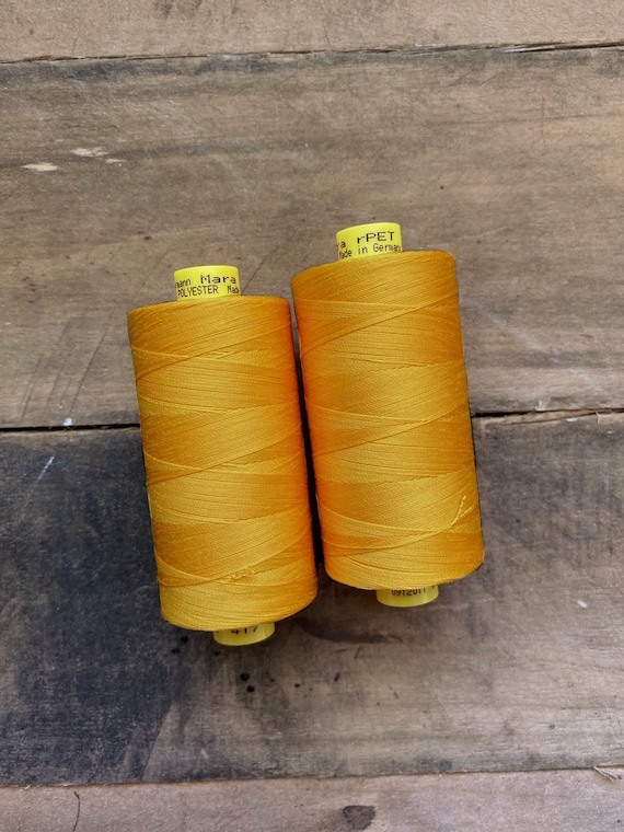 Recycled Polyester Thread Gutermann Mara 100 rPet Marigold