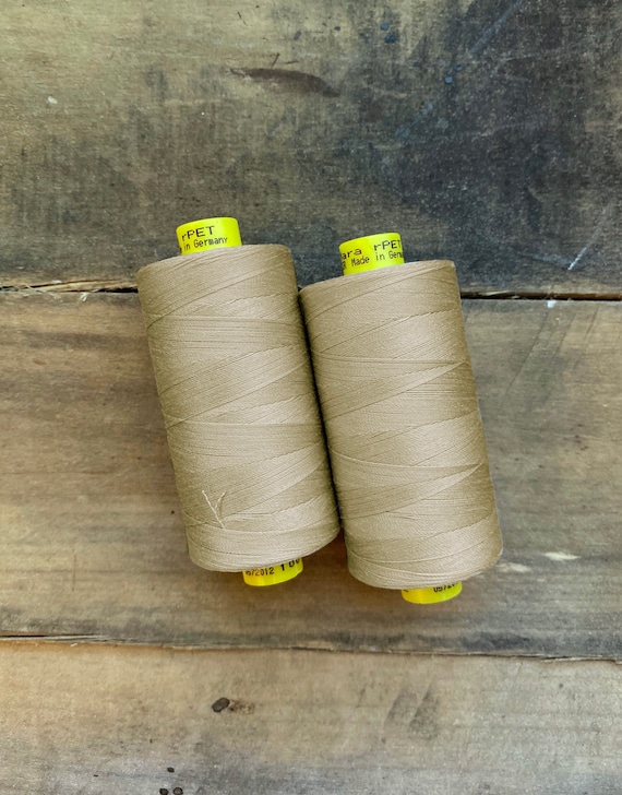 Recycled Polyester Thread Gutermann Mara 100 rPet Khaki
