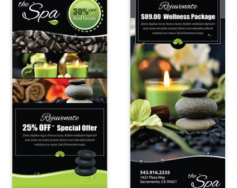 Massage Flyers Etsy