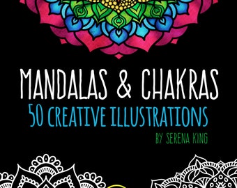 Mandalas & Chakras -  Digital Adult Coloring Book