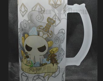 Dungeons and Dragons Frosted Beer Mug