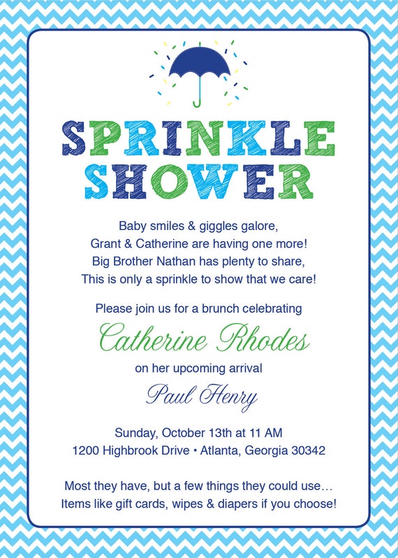 invitations for sprinkle baby shower