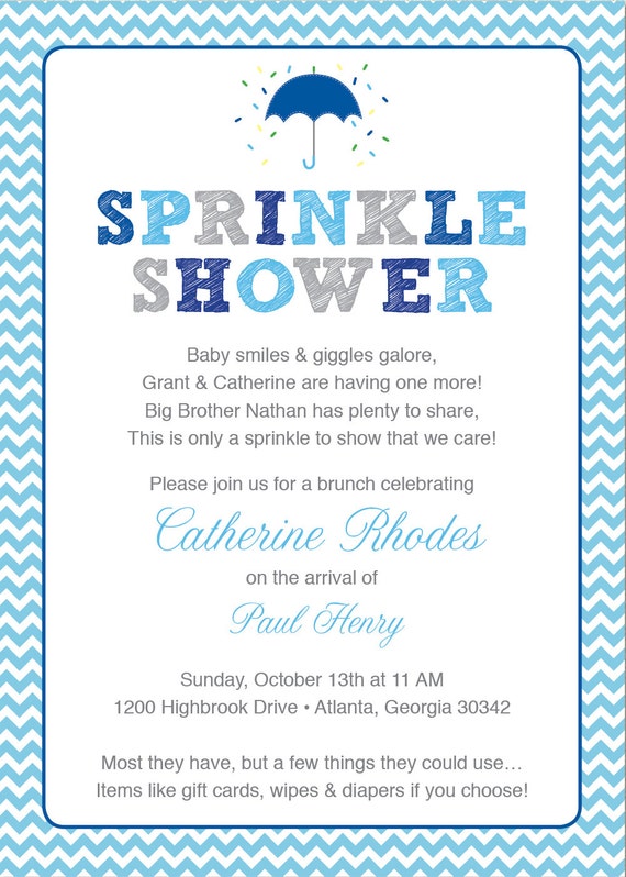 Featured image of post Baby Boy Sprinkle Shower Invitations Baby shower invitations with baby feet icons