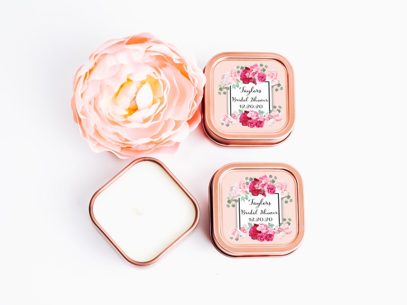 Quinceanera Candle Favors 12ct Personalized Candles Sweet Etsy