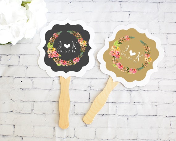 bridal shower fan favors