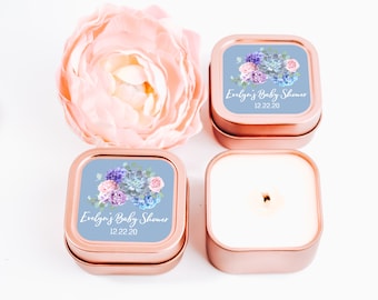 Baby Shower Candles 12ct Baby Shower Candle Favors - Unique Baby Shower Favors- Mom to Be Shower Favor Ideas- Baby Candle Favors Soy Candle