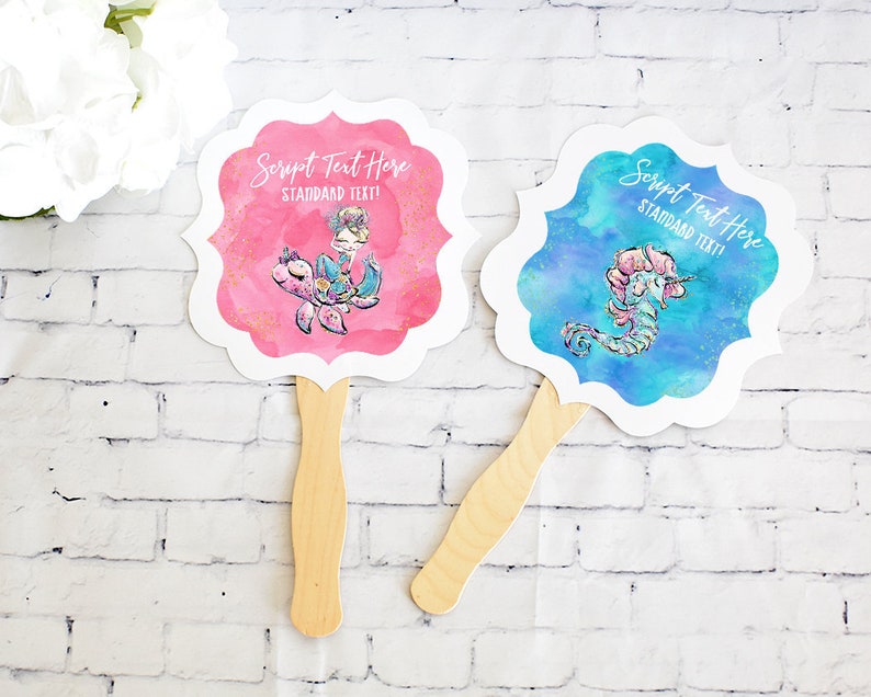 paper fan party favors