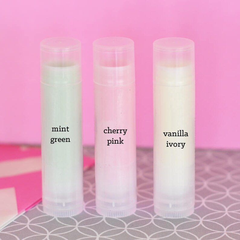 Lip Balm Favor Baby Shower Tropical Chapstick Favors Personalized Beach Chapsticks Sea Party Favor Hawaii Party Theme Favors