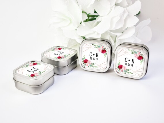 Silver Wedding Favors 12ct Custom Candle Wedding Favors Personalized Wedding Favors Bulk Candle Favors Square Candle Wedding Candle Il_570xn