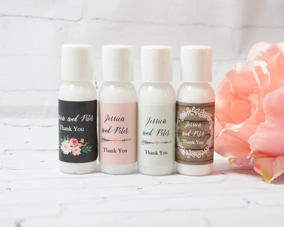 24ct Floral Garden Lotions Favors, Personalized Wedding Favors, Bridal Shower Favor, 50 Anniversary Favor, Lotion, Cosmetic Favor Ideas Il_570xn