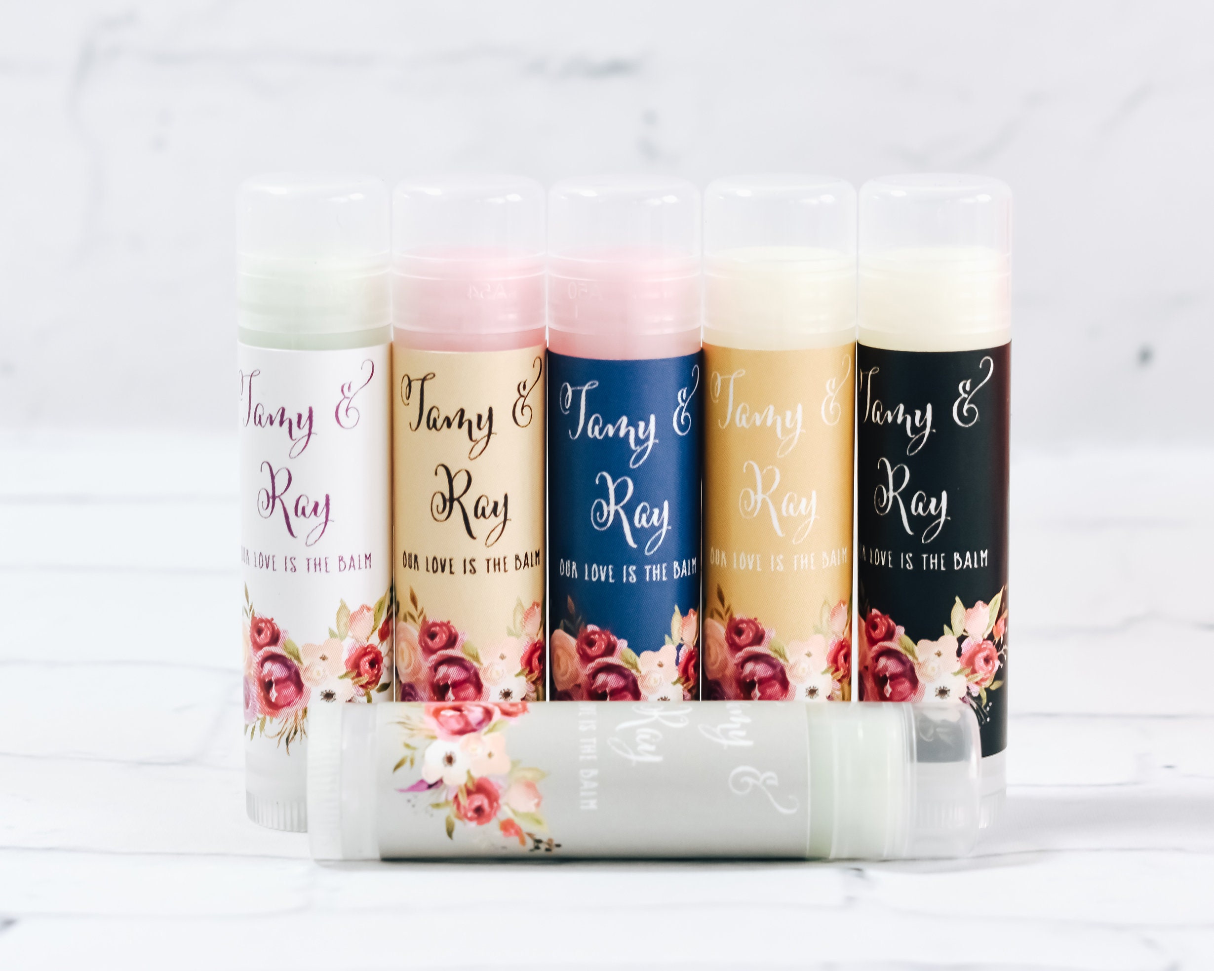 Wedding Favors Bridal Shower Lip Balm Favors Lip Balm Etsy