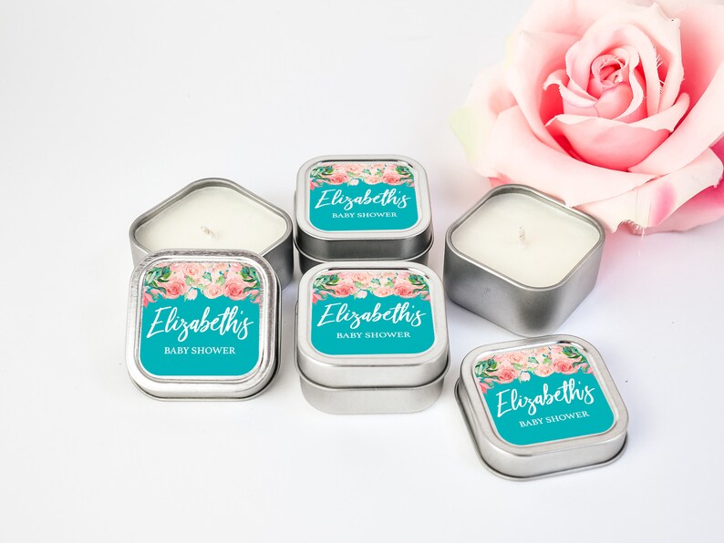 Personalized Bulk Candle Favors Wedding Candles 12ct Etsy
