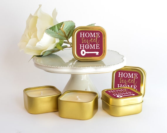 House Warming Gifts 12ct Home Sweet Home Candles Housewarming Candles Candle Favors New Home Candle Home Is Where The Heart Is By Momentos Events Catch My Party
