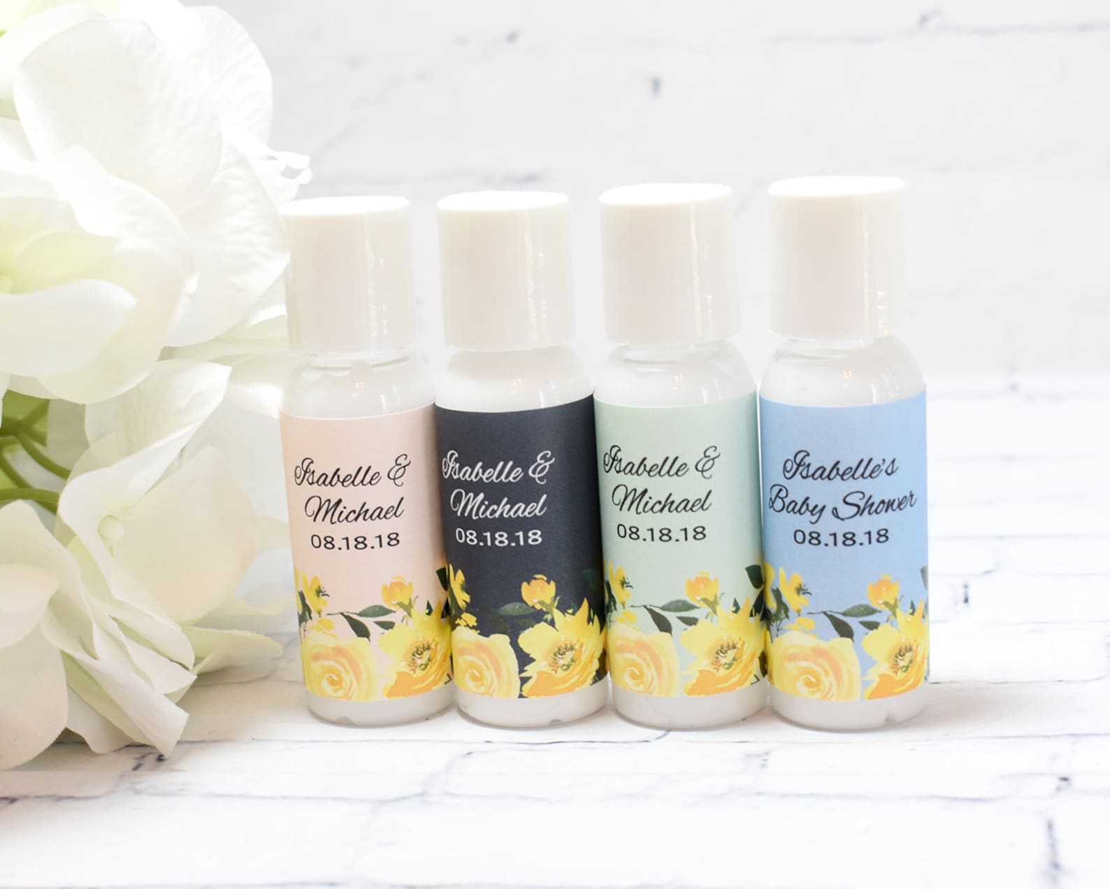 Wedding Lotion Favors Personalized Wedding Favors Bridal Etsy
