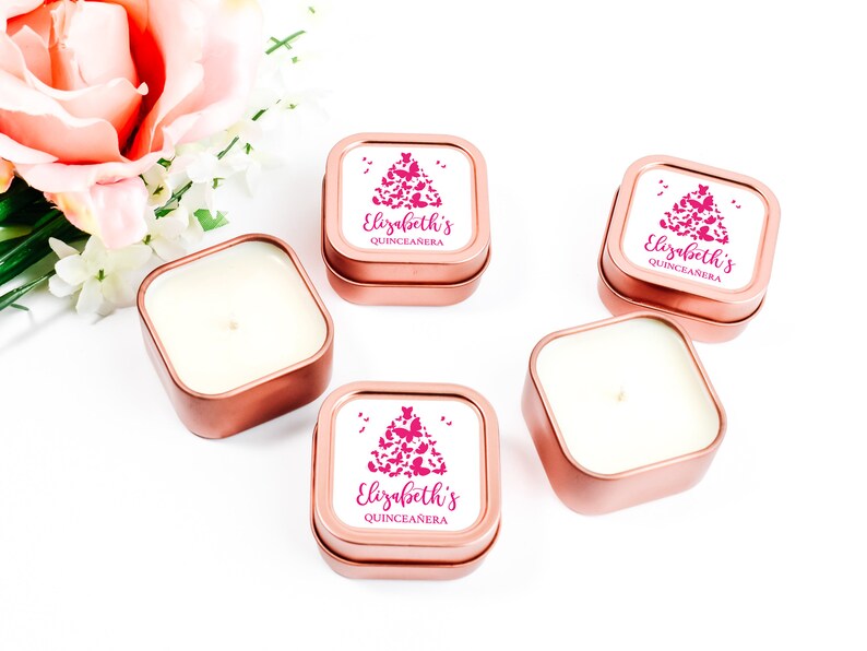 Sweet 16 Candle Favors 12ct Personalized Candles Sweet Etsy