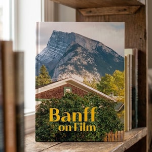 Banff Photo Book II – 35mm Film Photography | Banff National Park, Lake Louise, Moraine Lake | Alberta Canada Travel Gift | Hardcover Book