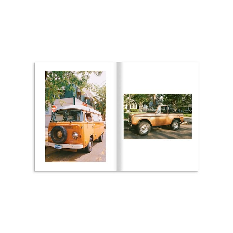 Classic Cars on Film | Hardcover Photo Book | 35mm Film Photography | Vintage and Retro Cars | Street Photography | Car Coffee Table Book image 4