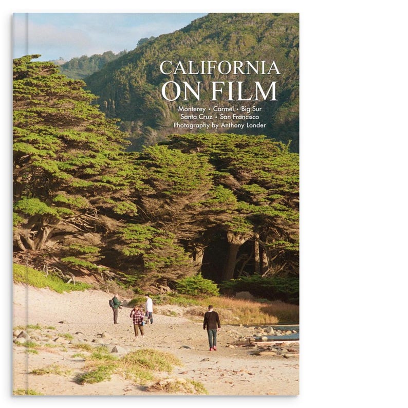 Northern California On Film | Hardcover Photo Book | Carmel | Monterey | Big Sur | Santa Cruz | San Francisco | 35mm Film Photography Travel image 2