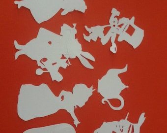 Corte de Alice en dado país de las maravillas