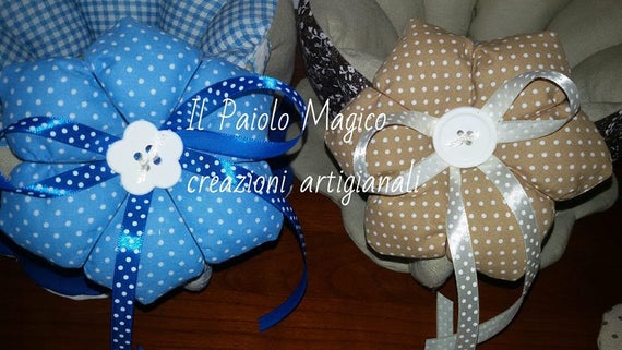 Fiori Di Stoffa Imbottiti Con Fiocco E Gessetto