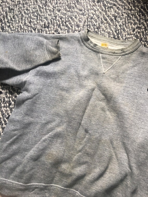 Vintage 1960s Russell Single V Sweatshirt sz ringw