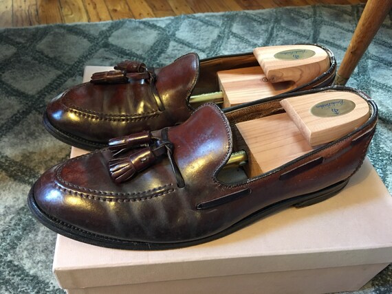 Alden for Brooks Brothers Tassel Loafers Shoes 9.5