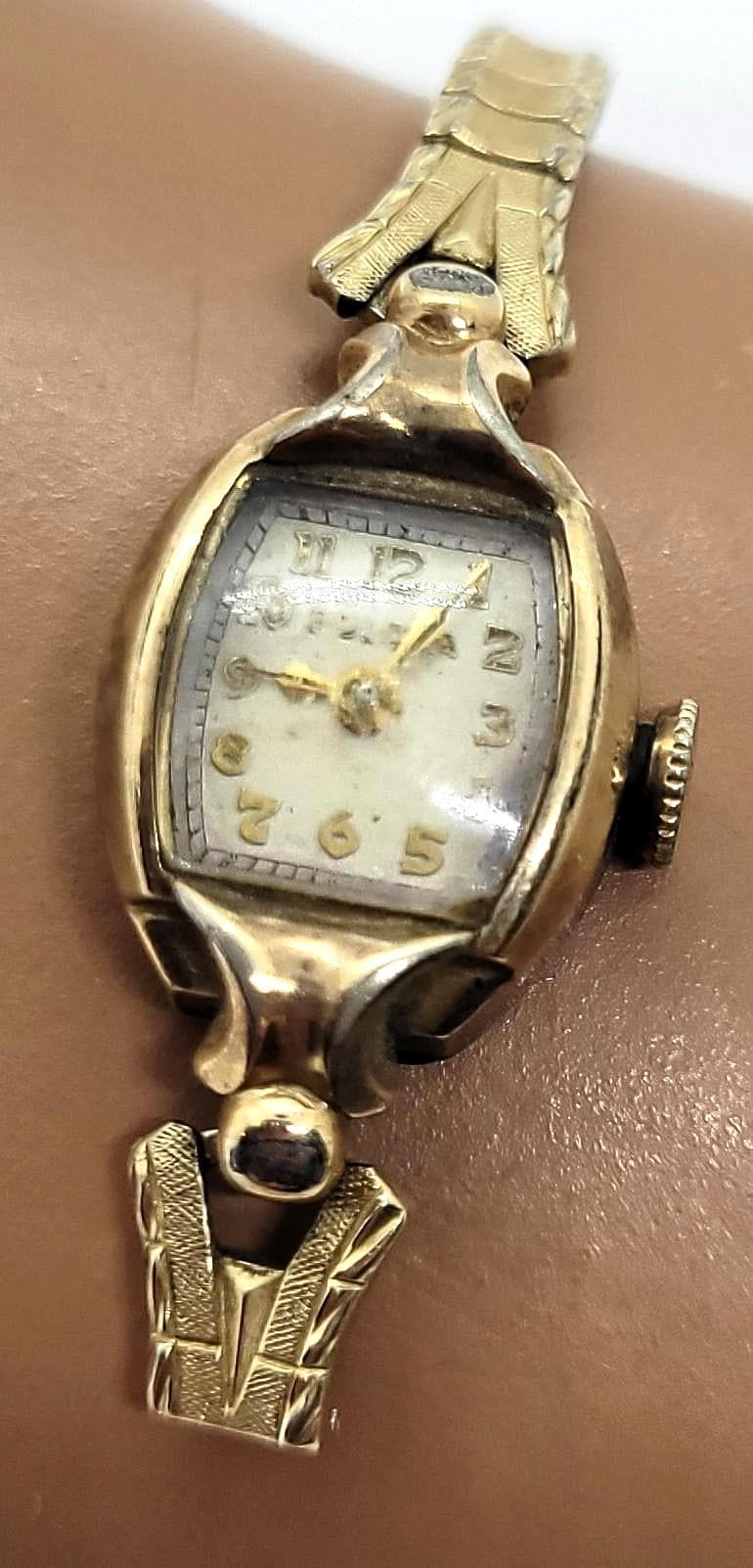 Bulova Ladies Watch 10K Gold Filled Vintage for Repair or Parts - Etsy