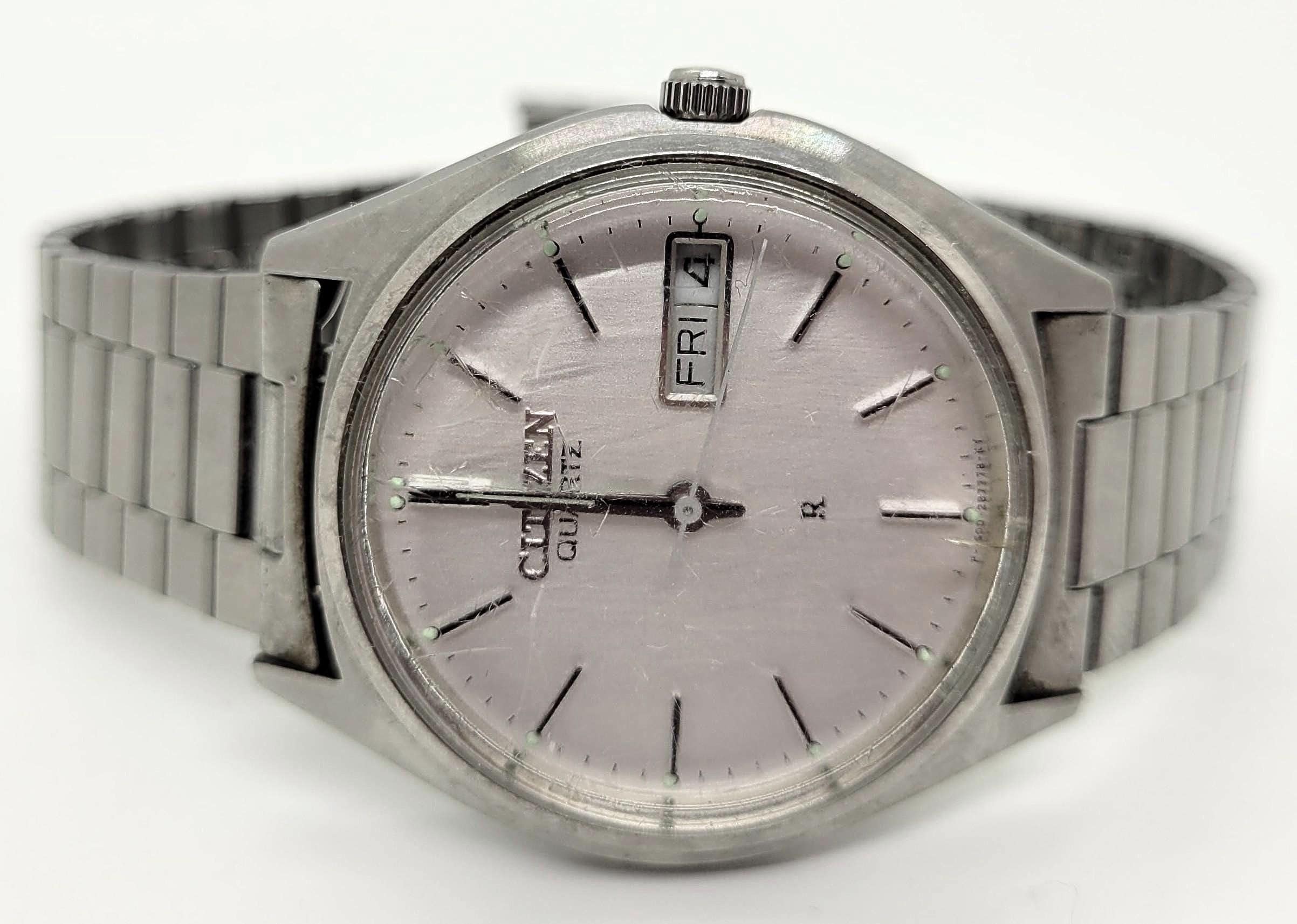 COURONNE REMONTOIR MONTRE CITIZEN PART. 506.3514 ACIER DORÉ