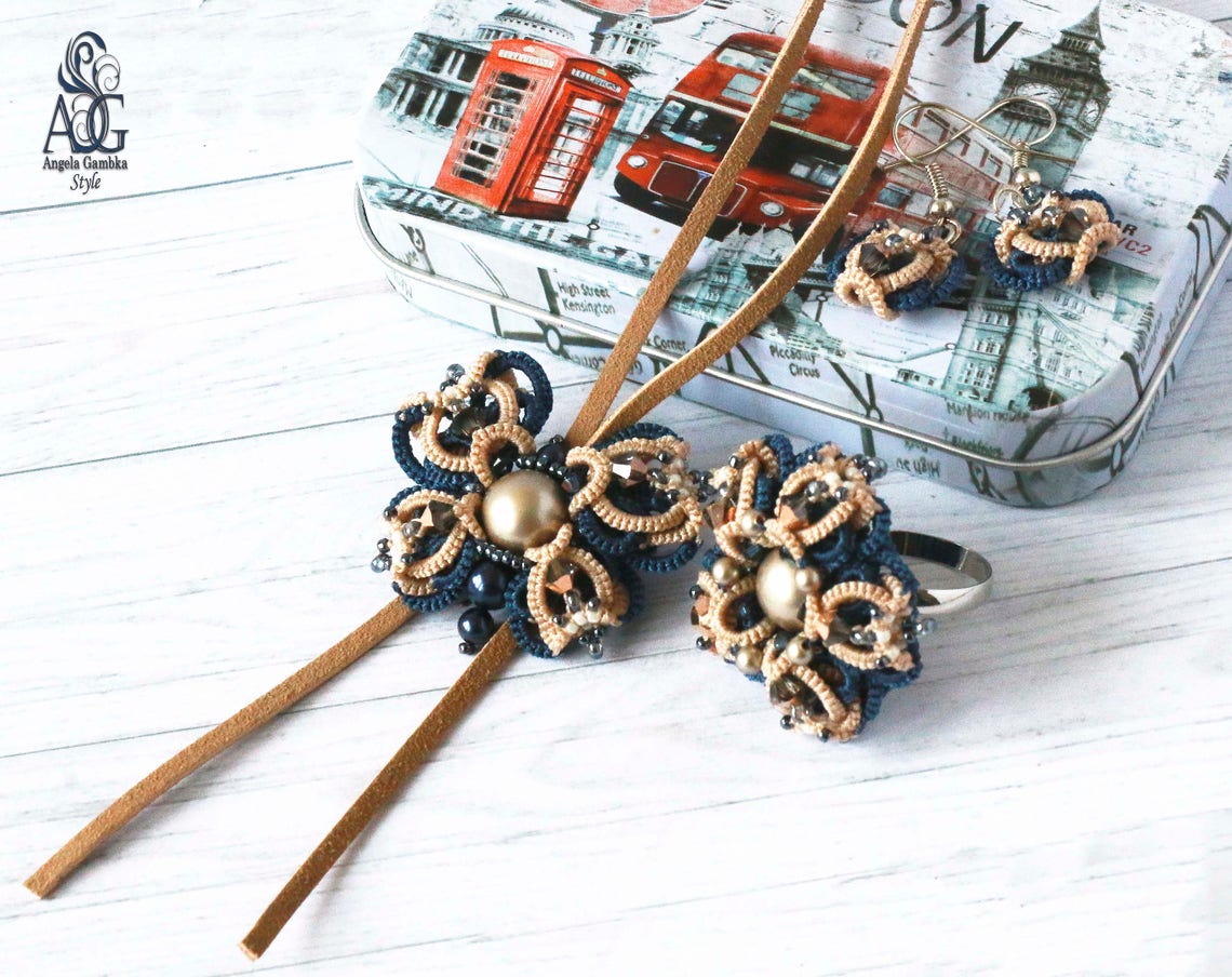 PDF Tatting Tutorial Shuttle Tatting Pattern and Scheme Set Etsy