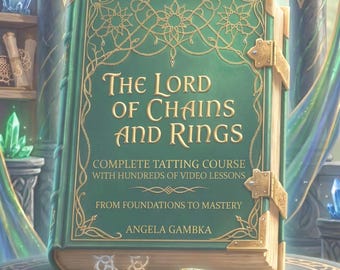Fantasy Tatting Course: Lord of Chains Rings Encyclopedia, 3D Lace Jewelry (Video Tutorials)