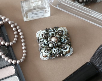 VIDEO tatting tutorial ONLY in Russian, shuttle tatting pattern and scheme brooch "Crystal sound"