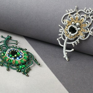 VIDEO tatting weaving tutorial, shuttle tatting pattern and scheme set &quot;The power of lines&quot;
