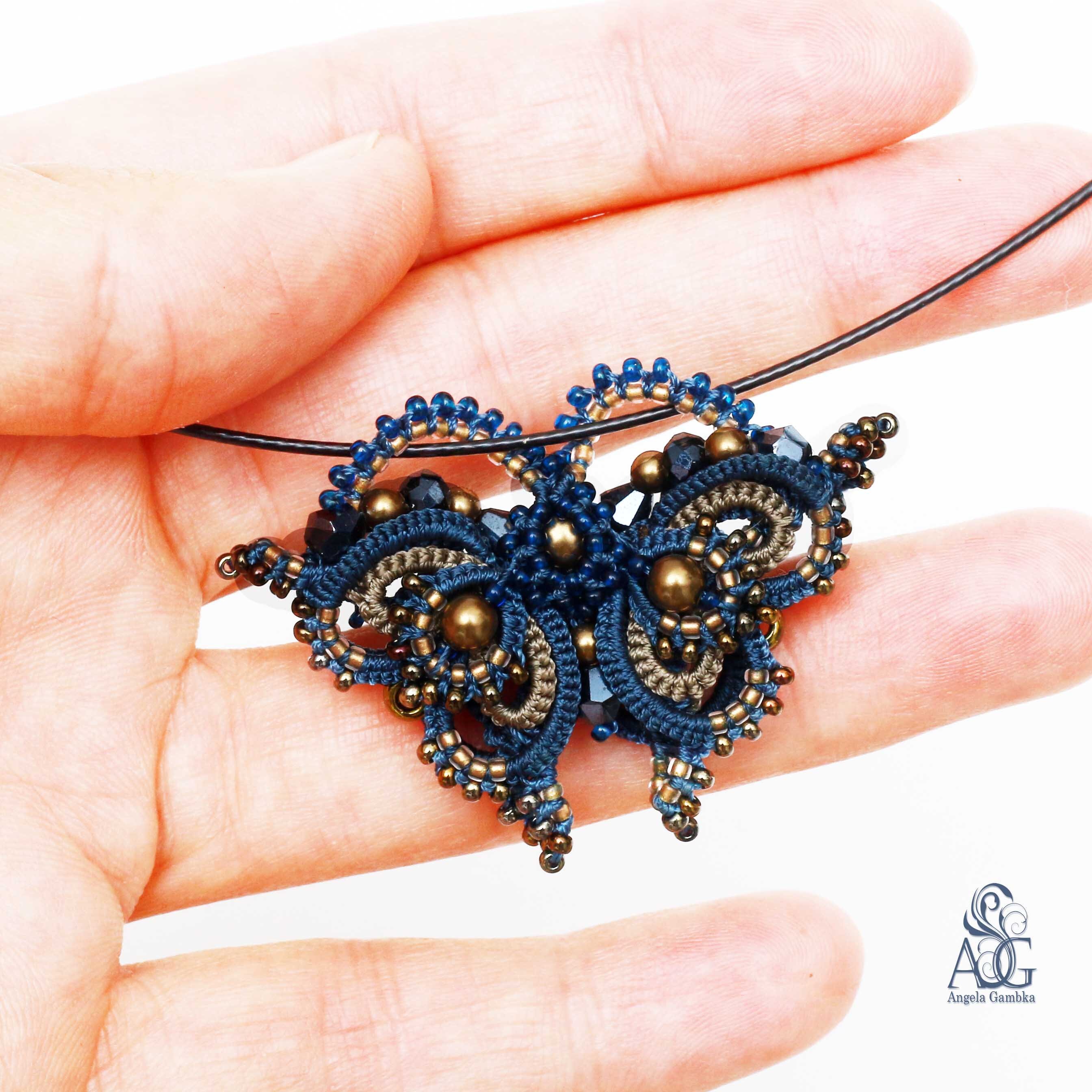 PDF tatting tutorial shuttle tatting pattern and scheme Etsy