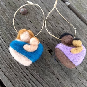 Custom Mother and Child Ornament image 1