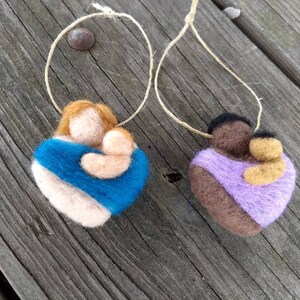 Adorno personalizado para madre e hijo